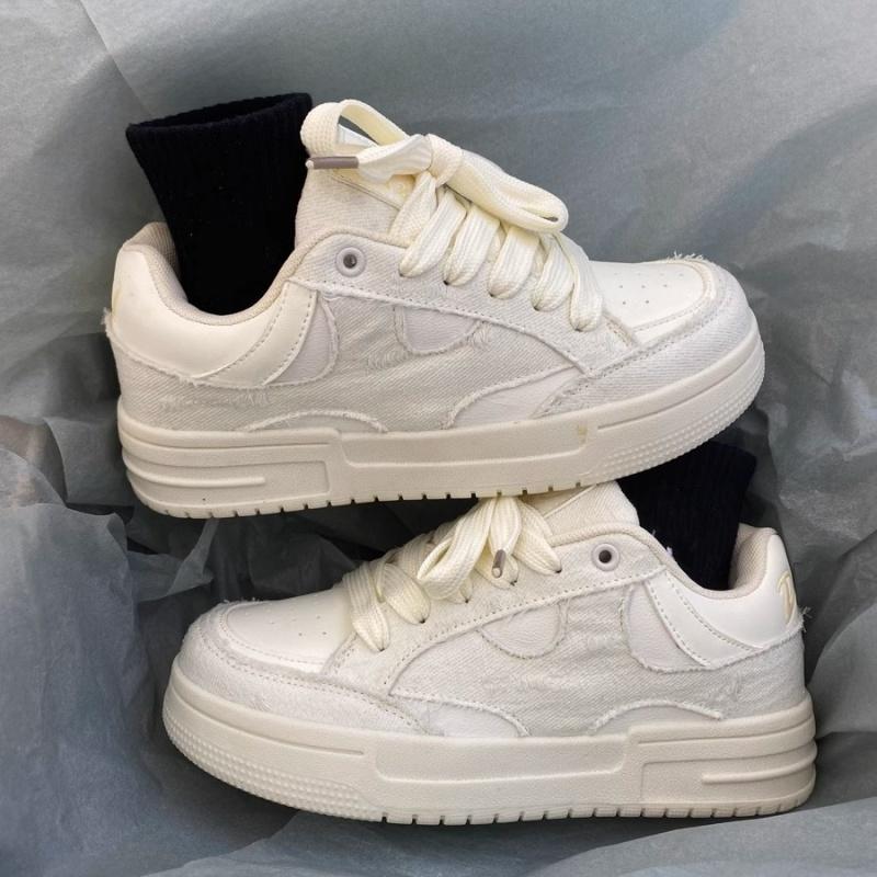 

Весна Лето Толстая подошва На платформе Повседневные Новые Женские Туфли Модные Цветные Блокировки С перекрестными ремешками На плоской подошве Кроссовки для бега 35