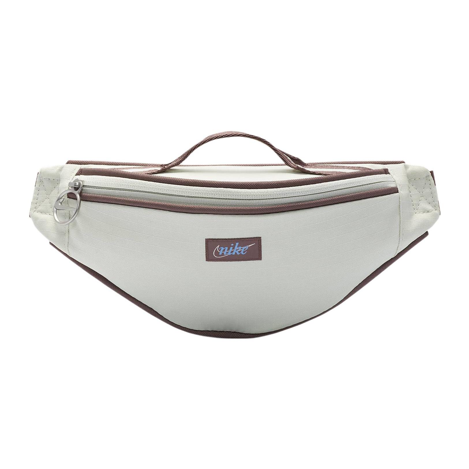 

Новая полиэстеровая поясная сумка кроссбоди на одно плечо Nike Heritage Маленькая женская белая DR6266-020 27.9*7.6*12.4CM