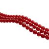 Jing Xi Ji Natural Red Agate Round Beads - DIY Jewelry Accessories