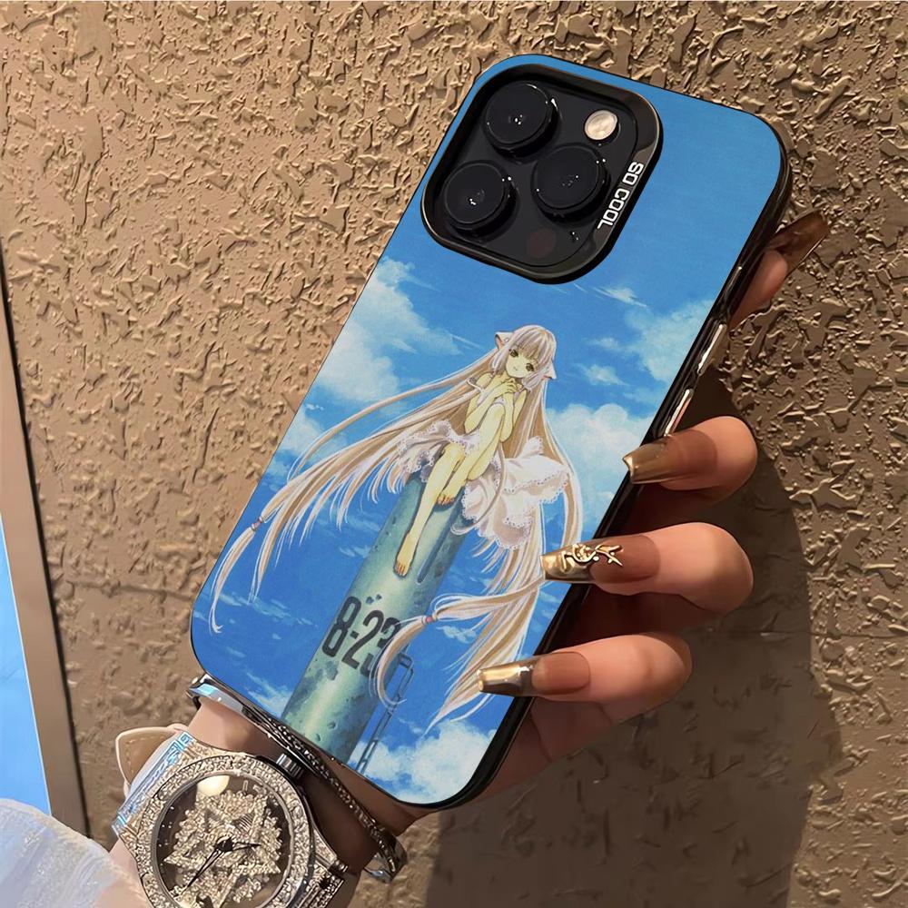 C-Chobits Phone Case Phone Case For iPhone 14 16 15 11 12 13 Pro Max Mini Plus Shockproof Cover