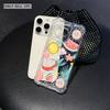 Cartoon Cute Avocado Phone Case For IPhone 17 Pro Max 16 17 15 7 14 13 Plus 12 Mini 11 XR 16E Air Cases Transparent Soft Covers