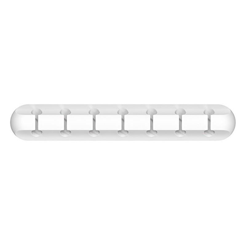 Silicone Cable Organizer with 3/5/7 Slots for Desktop Tidy Management