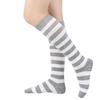 Women's Wide-stripe Calf Socks, Mid-calf And Knee-high Socks