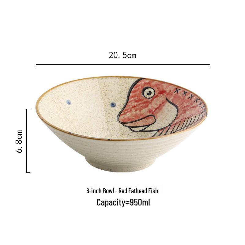 Ruhan Ceramic Noodle Bowl