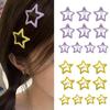 Sweet Girls Snap Hairpins Star Hair Clips Accessories for Lady Women Girls