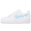 Nike Air Force 1 Niskie Buty Skateboardowe Męskie Białe Niebieskie CW2288-111(Team18-AF1QD)