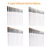 12pcs Filbert Paint Brushes Paintbrush Set Nylon Hair Paint Brush Set for Acrylic Oil Watercolor Painting Artist