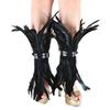 Adjustable Feather Ankle Cuff for Halloween Costume Parties Stage Performances Cosplay Event and Themed Celebrations