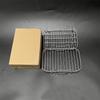 ZISIZ Air Fryer Square Foldable Double-Layer Stainless Steel Rack