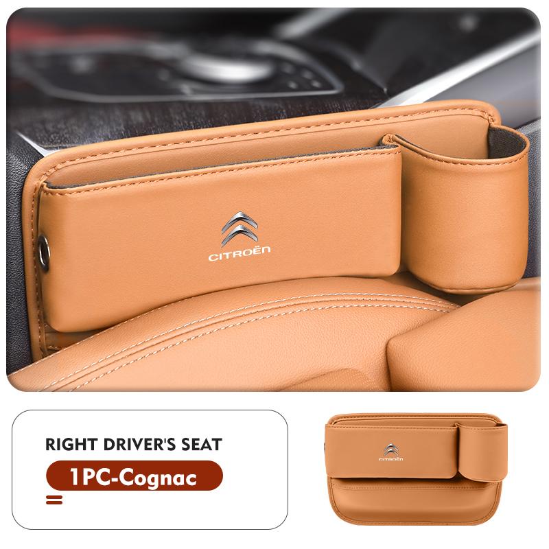 Car Seat Gap Filler Storage Box Water Cup Holder Accessories For Citroen C5 C1 C2 C6 C4L DS3 DS4 DS5 C-Elysee Grand Berlingo