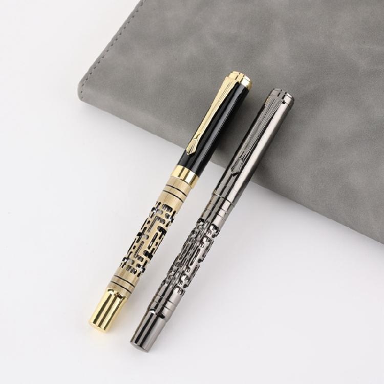Neutral penna Metallpenna Praktisk gelpenna Kontorspenna 0,5 mm Skrivpenna Dagbokspenna Affärspenna