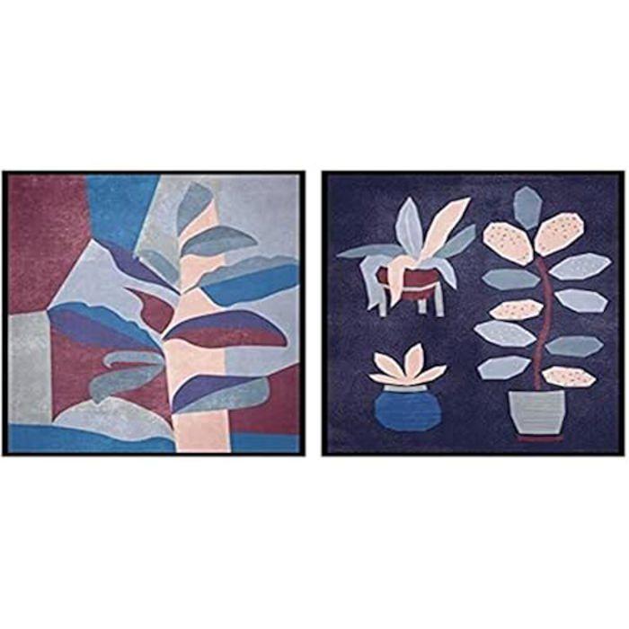 Décoration Murale - DKD HOME DECOR - Fleurs - 83 X 4,5 X 123 Cm - Multicolore - Contemporain