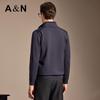 Men's Stretch Knit Stand-up Collar Jacket