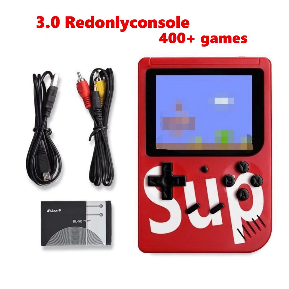 Retro Tragbare Mini Handheld Videospielkonsole 8-Bit 3,0 Zoll LCD Farbe Kinder-Spielplayer Eingebaute 500 Spiele Für Kind Weihnachtsgeschenk