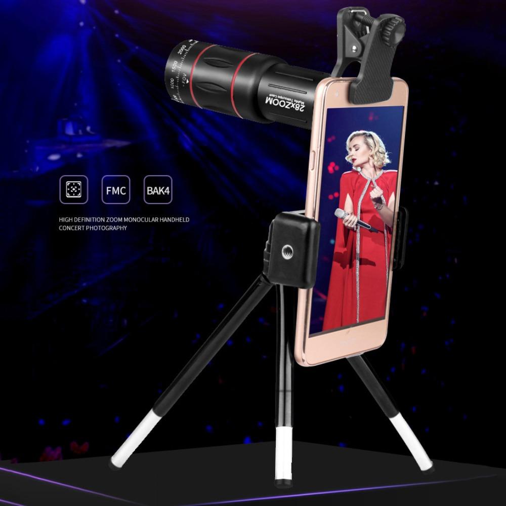 Universal HD Optical Cell Phone Lens Telephoto Lens Mobile Phone Lenses  Observing