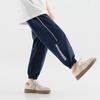 Duoduojia Boys' Striped Cool-Feel Knitted Jogger Pants