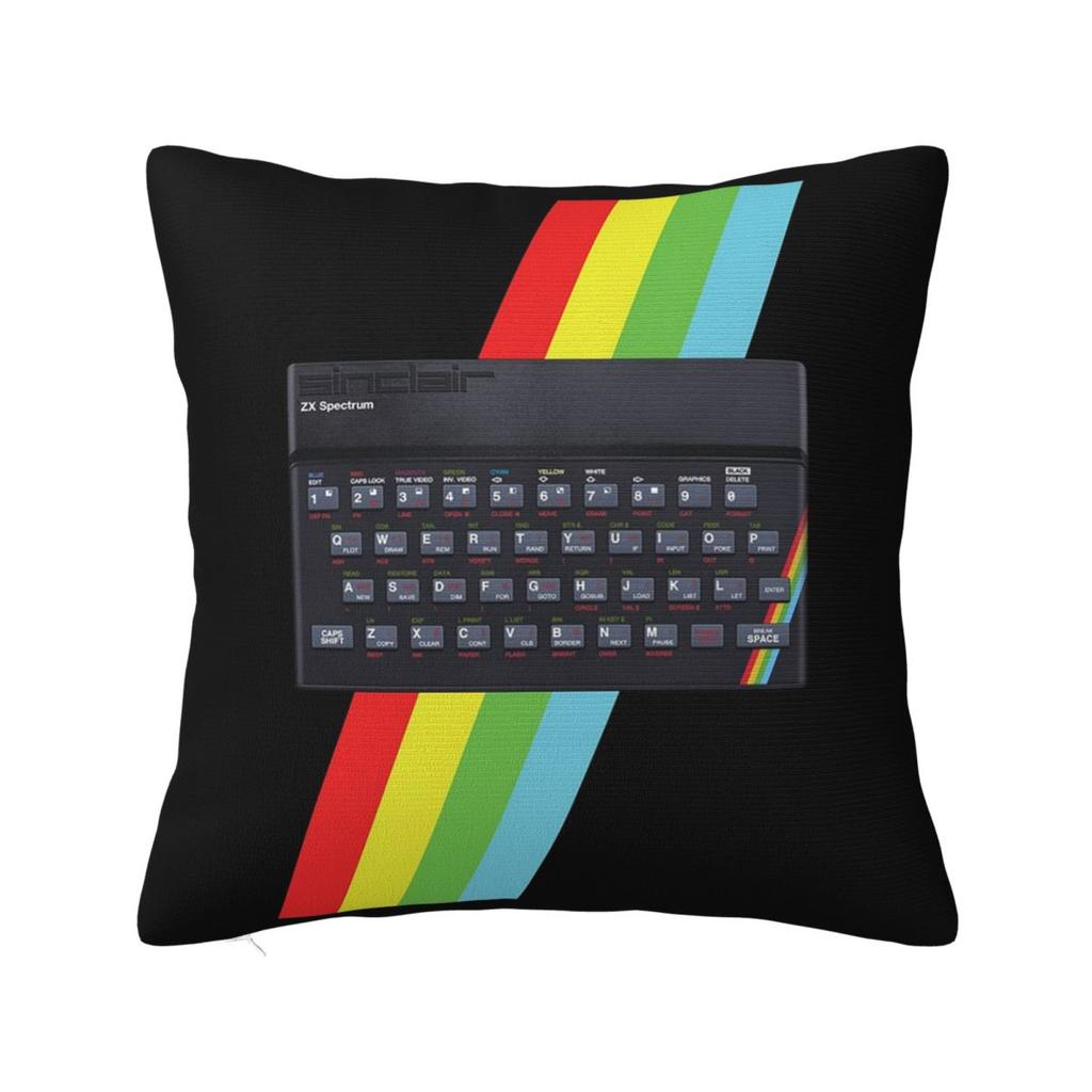 Sinclair ZX Spectrum Personal Computer Square Pillowcase Cushion Cover Pillow Case Throw Pillow Cover for Home Bedroom Car