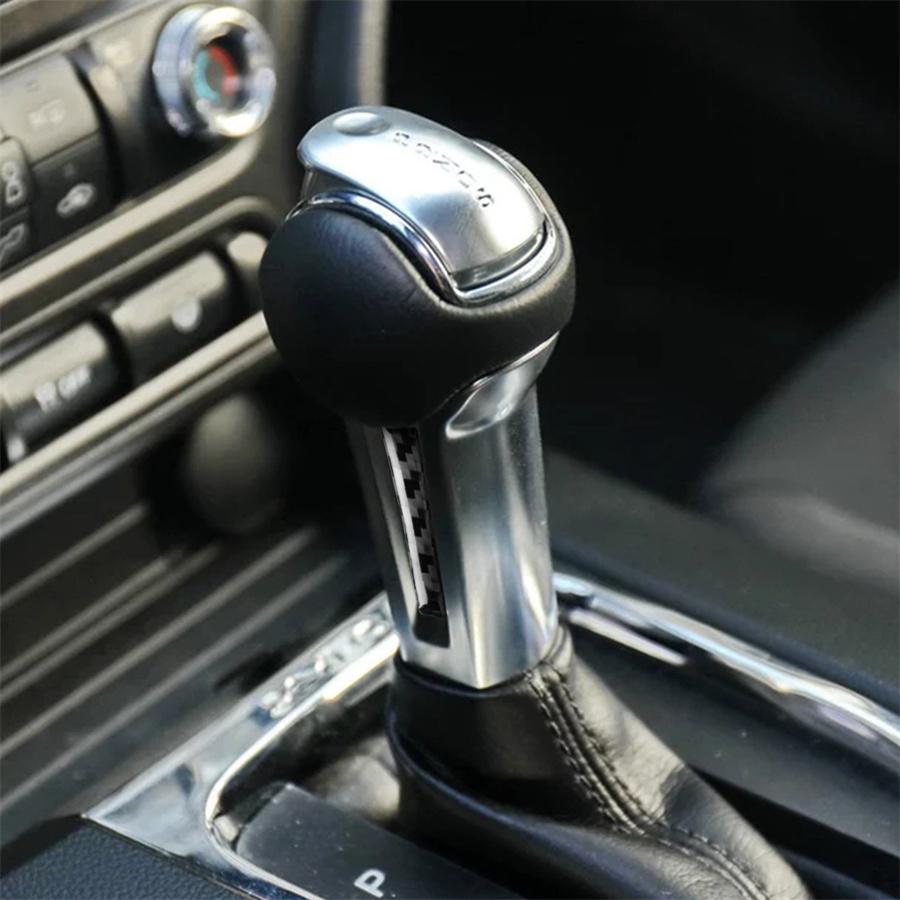 Carbon Fiber Handlebar Stickers For Ford Mustang 2015-2020 Interior Accessories