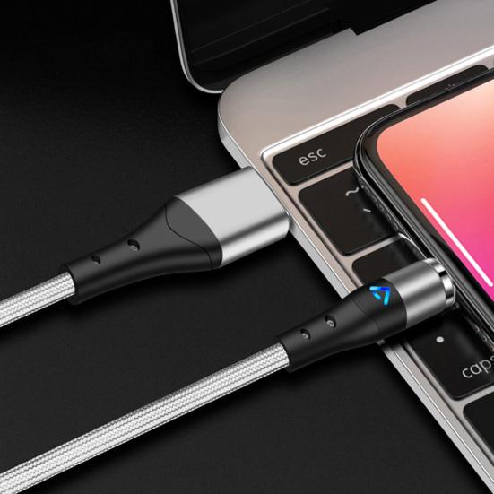 Charging Cable Magnetic Aluminium Alloy Portable Fast Charging Phone Plug for iPhone