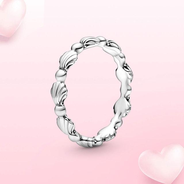 

Срібне кільце 925 проби Лук Миша Кільце Ювелірні вироби Парне Європейське кільце Американські каблучки для жінок Модні прикраси Подарунок 7