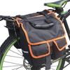 Mountain Bike Rear Bag – Large-Capacity Riding Tail Pack with Rain Cover, Rear Shelf & Seat Storage,  Equipment
