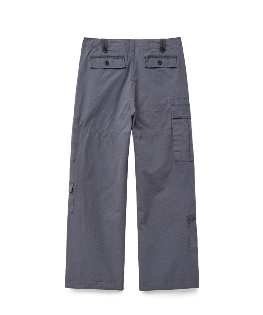 Haechinglum Multi Cargo Pants Blue Gray