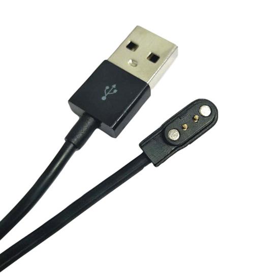 Watch Charging Cable Magnetic Safe PVC 2 Pin 2.84mm Seamlessly Fast Charger Cord Watch Accessories