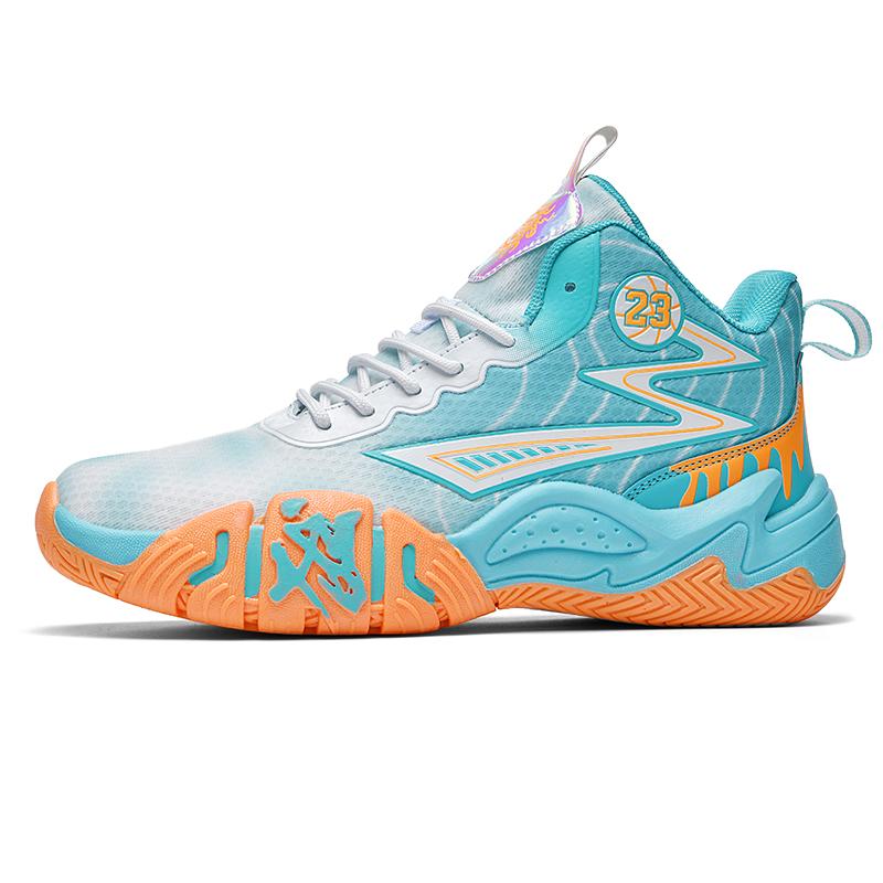 Basketball Shoes Waterproof Men Athletic Sports Shoes High-Quality Training Unisex Street Basketball Boots Cushioned Sneaker