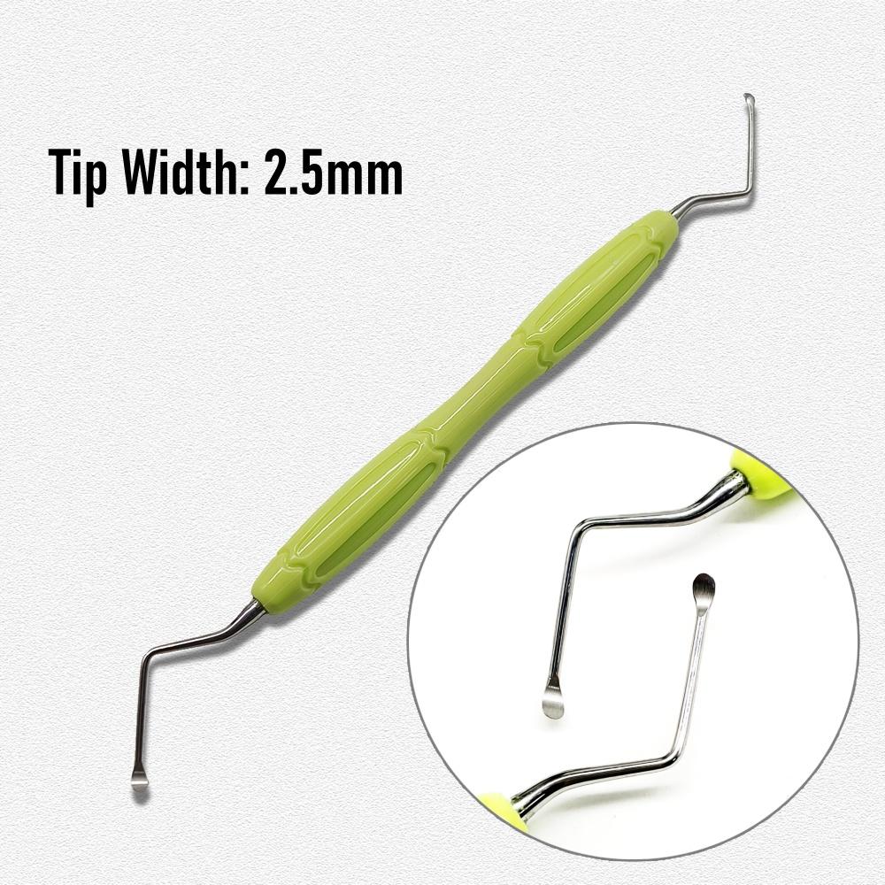 High Quality Handle Dental Scaler Spoon Tooth Cleaning Excavator Restorative Instruments Spoon Tool High Quality Long Tip