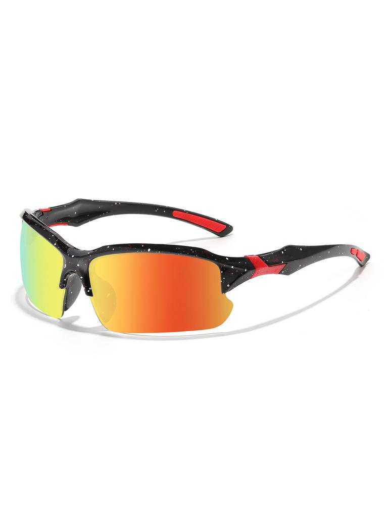 Mode Angeln Halbrand Sonnenbrille Herren und Damen Outdoor Sport Design Brillen Reise Fahren Camping Schutzbrillen Festival Geschenk