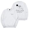 OKSTAR Spaceship Whale Double-Sided Sweatshirt (Type C)