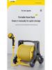 Portable Hose Pipe Storage Rack with High-Pressure Water Gun for Car Washing and Watering