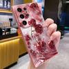 Spray-proof Cherry Design Phone Case for Samsung S25 Ultra S24 Plus S23 S22 FE S21 S20 Cases A55 A54 A35 Soft Cover