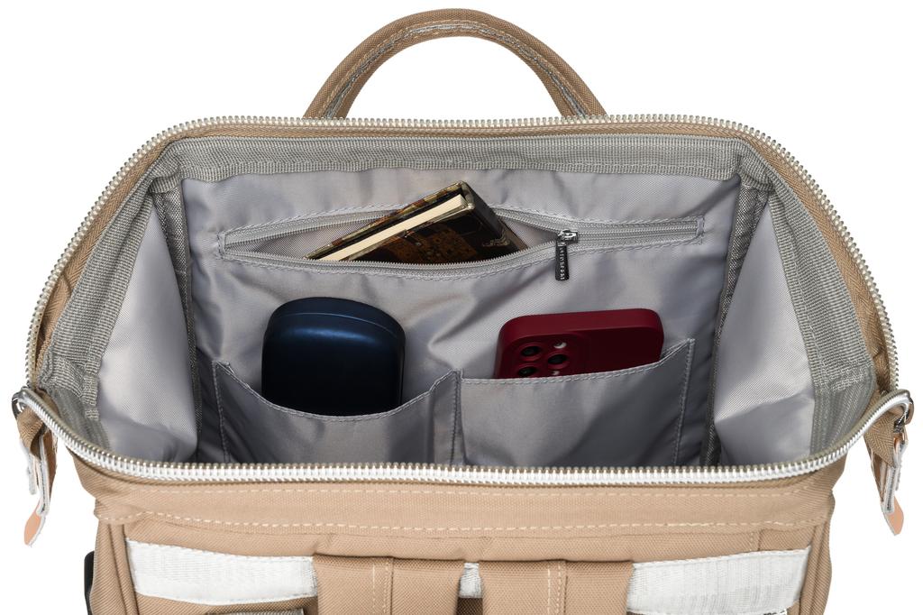 PTN BETA-6065 Khaki Fabric Backpack