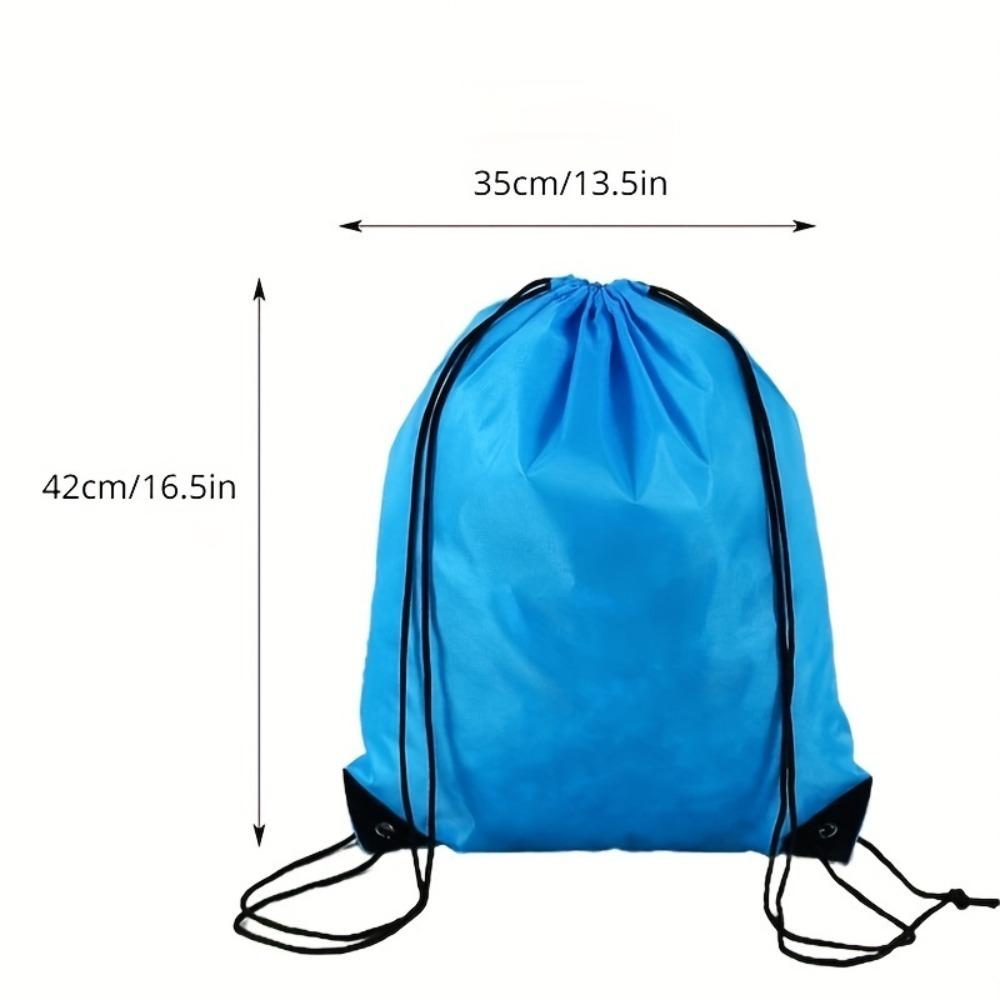 Waterproof Drawstring Pocket Backpack - Lightweight Durable Outdoor Sports Bag, for Hiking Gym Travel Daily Use, Gifts Bag