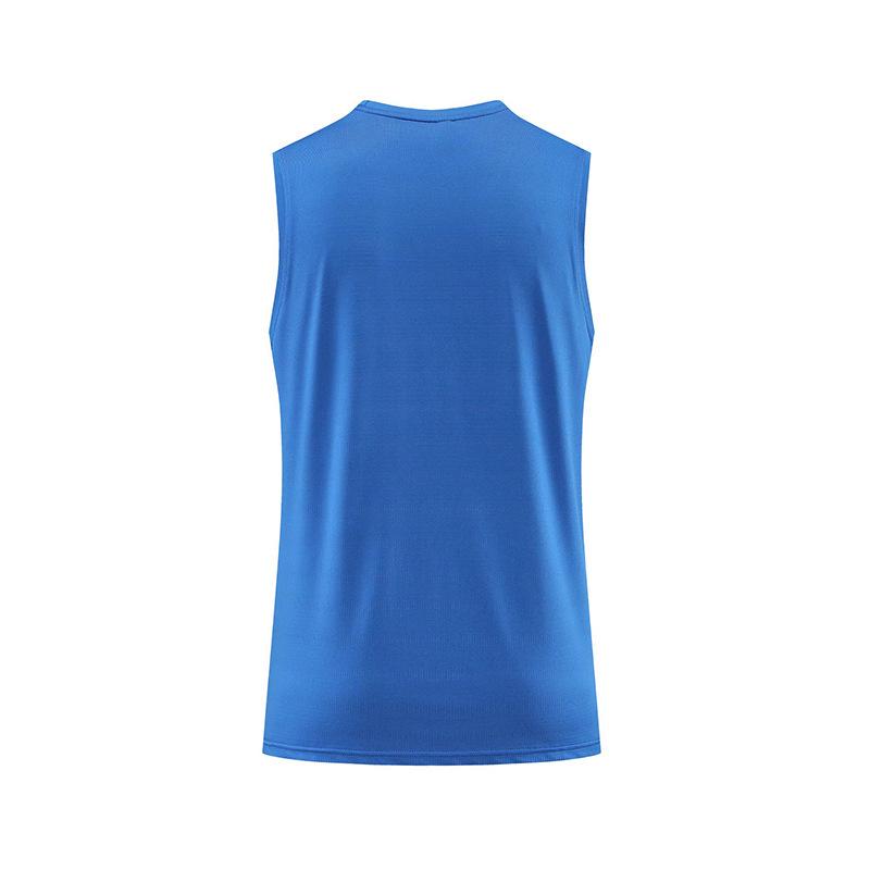 Men's Quick-Dry Sports Vest 2023: Summer Solid Color Round Neck for Running, Fitness & Basketball