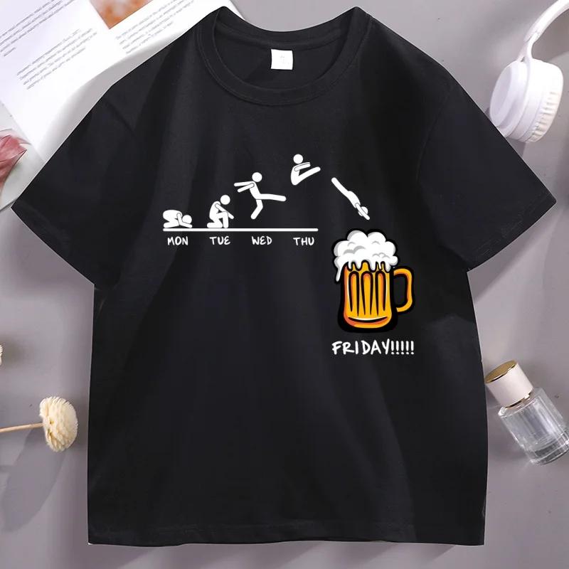 2026 This Guy Needs A Beer Tee Beer Lover Gift Humorous Drinking T Shirt Casual Short Sleeve Round Neck Funny Tshirt M