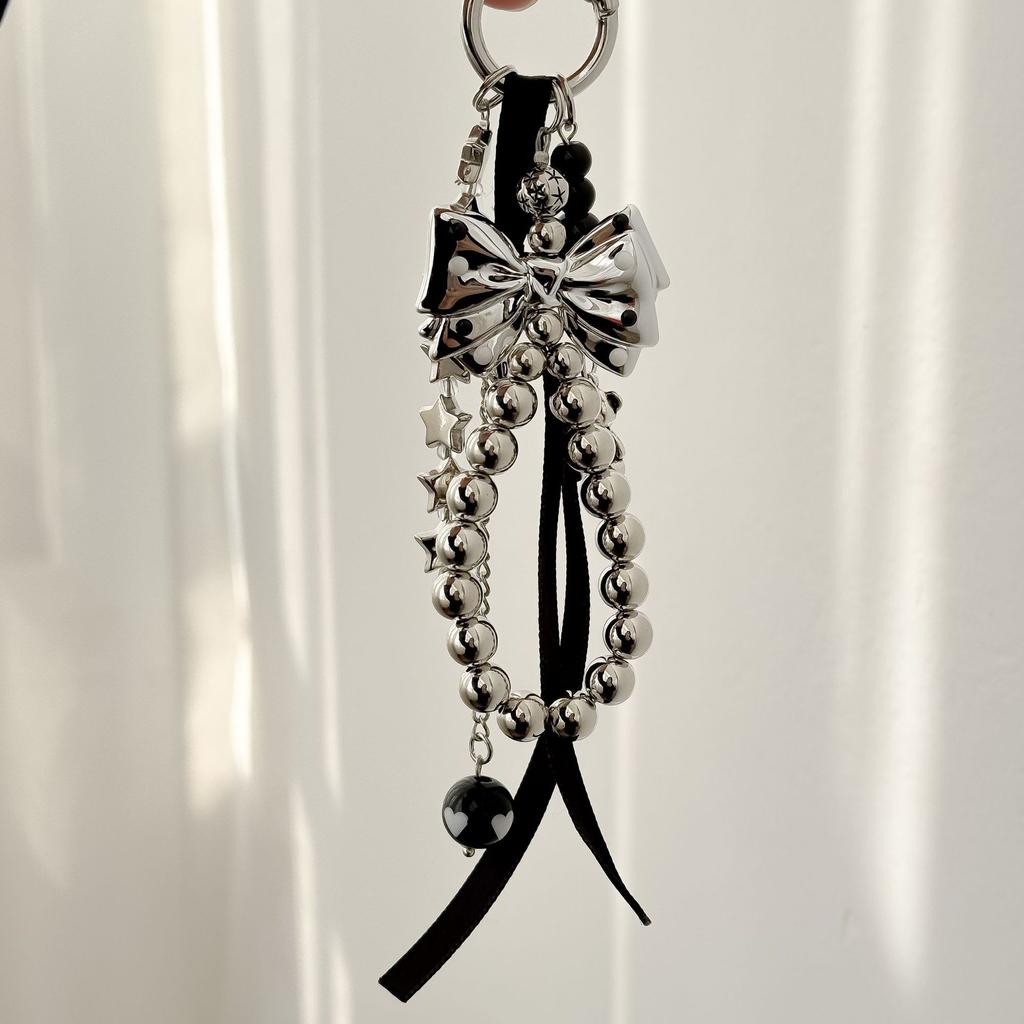 New Bead Bow Star String Design Unique Trendy Personality Portable Packaging Accessories Gift Bag Charm