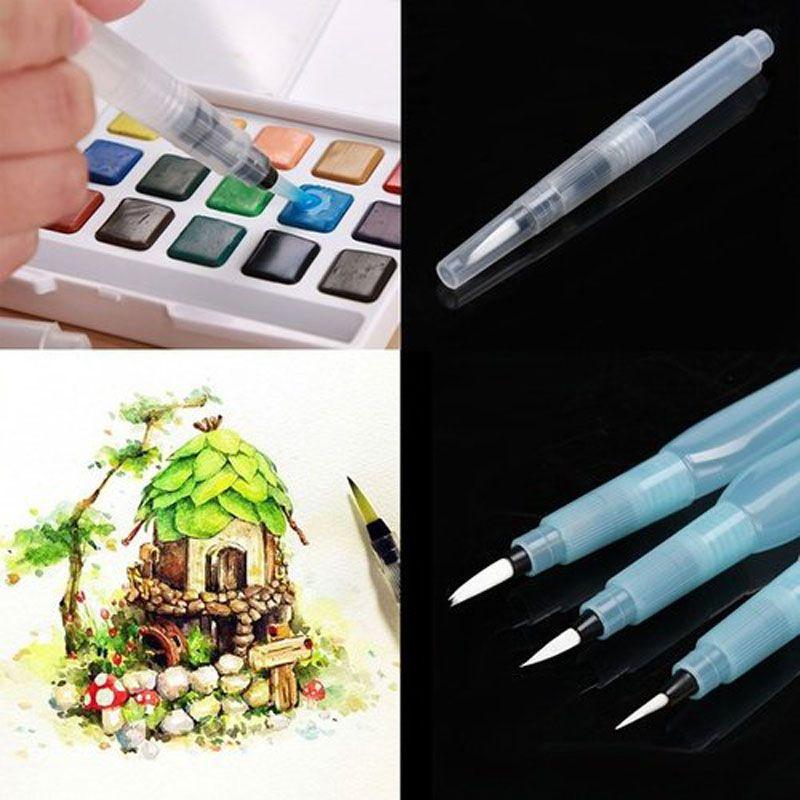 Pincel de Agua Pilot Recargable Premium Para Entusiastas de la Acuarela y el Dibujo a Tinta