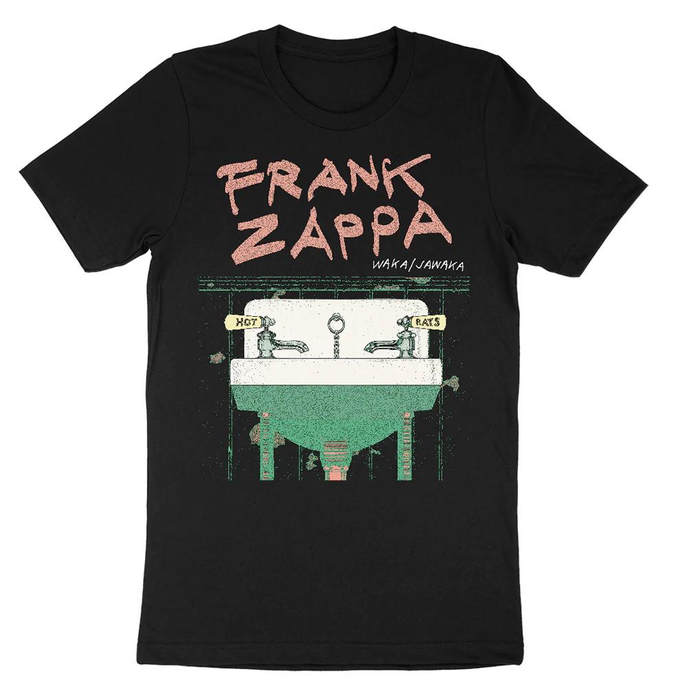 Vtg Frank Zappa Waka Jawaka Heavy Cotton Black Unisex S-5XL Shirt AG104 S