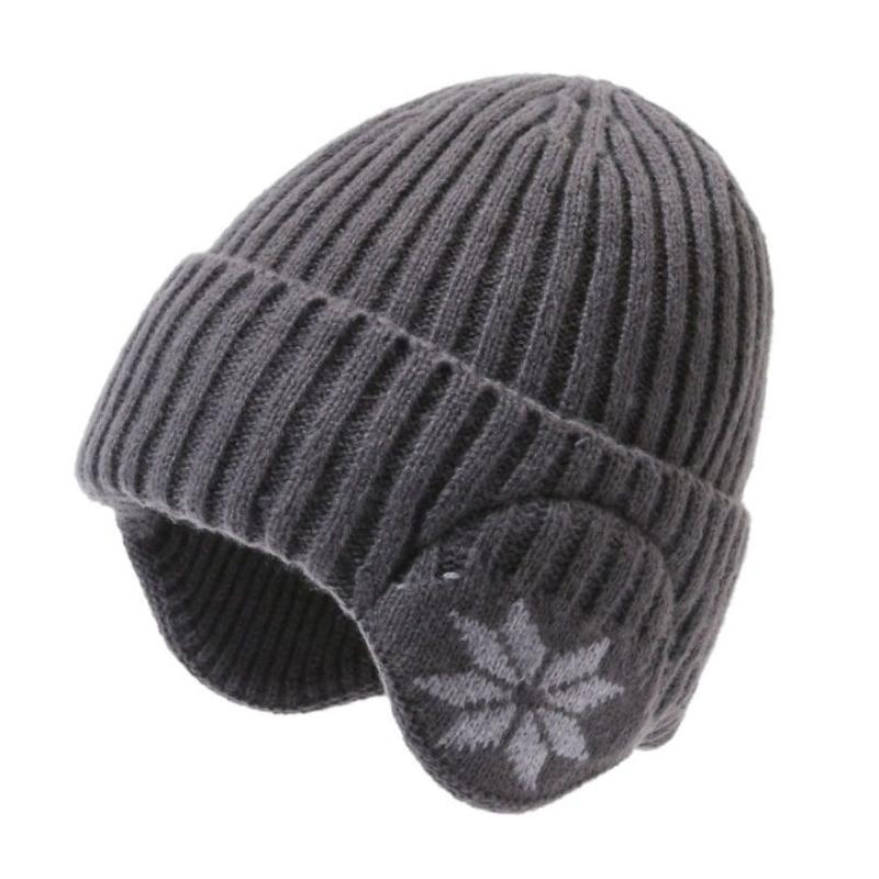 

WTEMPO осенне-зимние плюшевые шерстяные шапки унисекс для езды на велосипеде, ветрозащитные, морозостойкие, утепленные, теплые шапки для защиты ушей One Size темно серый