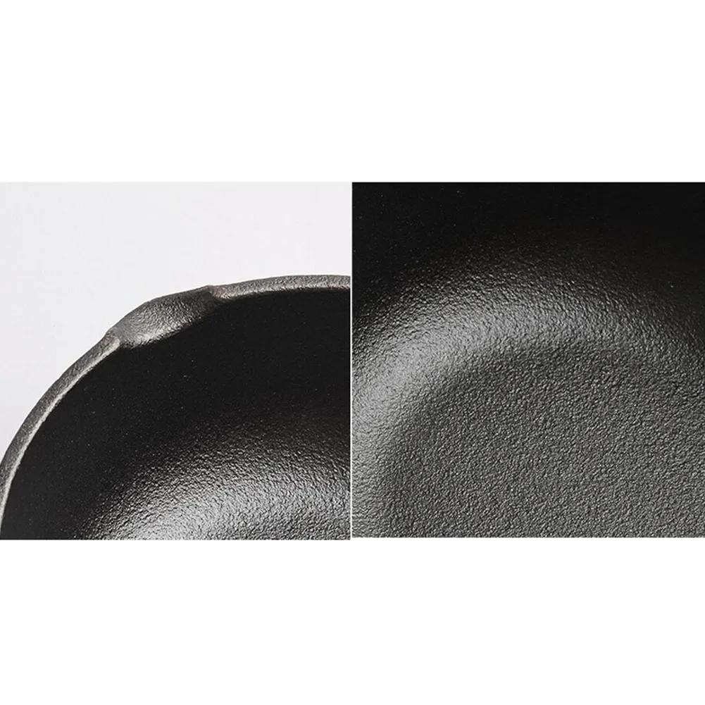 Kulinarisches Must-Have Tragbare 13cm Gusseisen-Bratpfanne Geeignet für alle Kochanforderungen auf Für Induktions- oder Gasherde