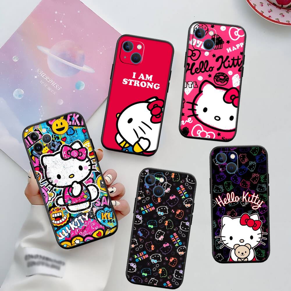Cute Hello kitty New Phone Case for Samsung S20 S21 S22 S23 S24 FE Ultra Plus Lite S21S A07 A17 A36 A37 A55 A57 F06 F16 M06 M16 M56