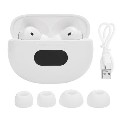 Bezprzewodowe słuchawki Bluetooth z redukcją szumów, czas pracy 8 do 9 godzin, szybkie ładowanie, wyświetlacz LED stanu baterii