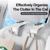 Multifunction Car Headrest Hook Storage Holder Adjustable Auto Organize Headrest Package Clip Car Storage Interior Accessories