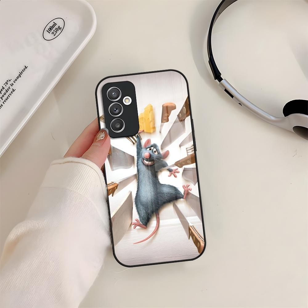 Disney Ratatouille Phone Case Glass For Samsung S24 S26 S23 S20 S25 S21 S22 Ultra Fe Plus A05 A06 A16 A26 A36 A56 Coque