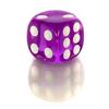 D6 1.6 Rollenspiel Lila Transparent Sechsseitiger Würfel