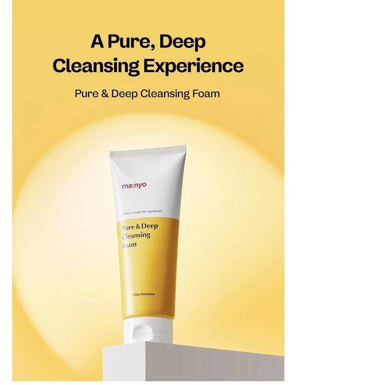 ma:nyo Pure & Deep Cleansing Foam 200ml (Ultra Moisture)