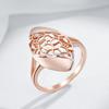Unique Flower Ethnic Bridal Ring For Women Fashion  Rose Gold  Color Mix High Quality Daily Fine Boho Jewelry
