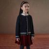 Hacikis Girls' Retro Japanese Style Knitted Cardigan Sweater